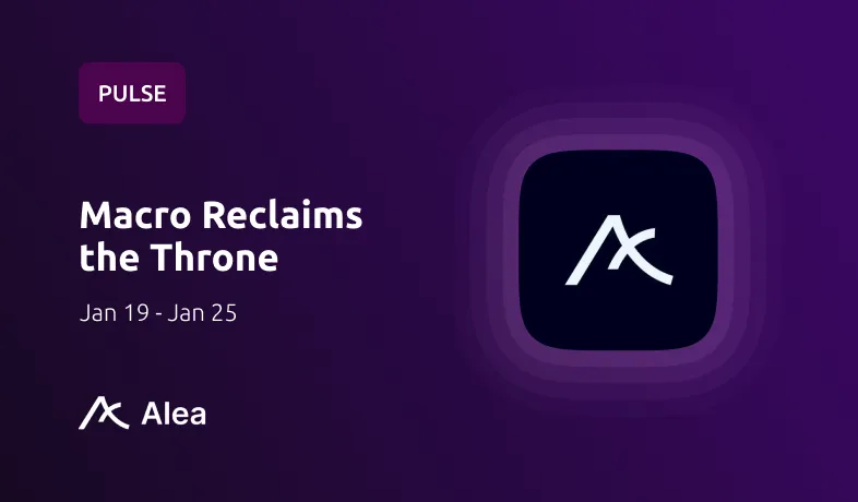 25 jan 2026 Market Pulse